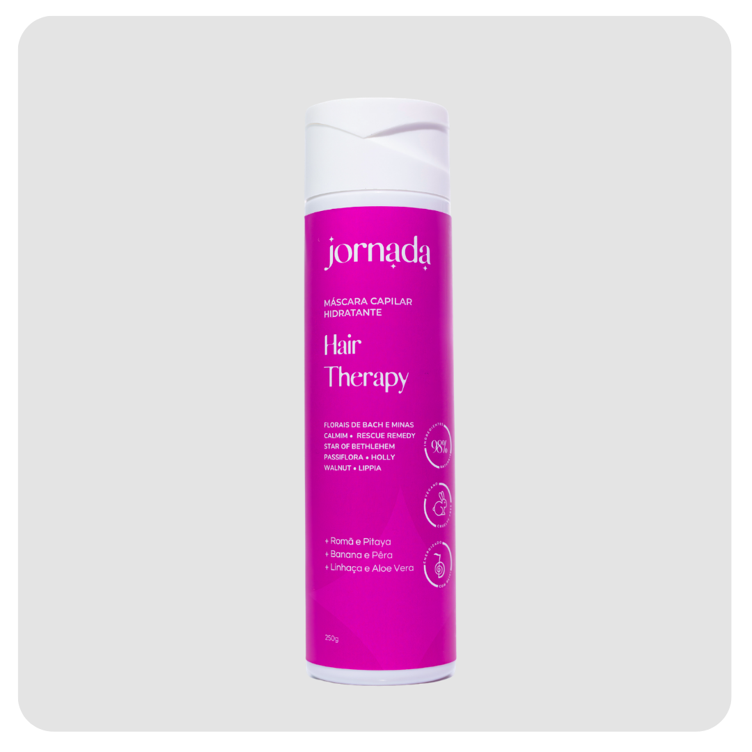 Máscara Capilar Hair Therapy Hidratante Banana, Pitaya e Romã Jornada 250ml