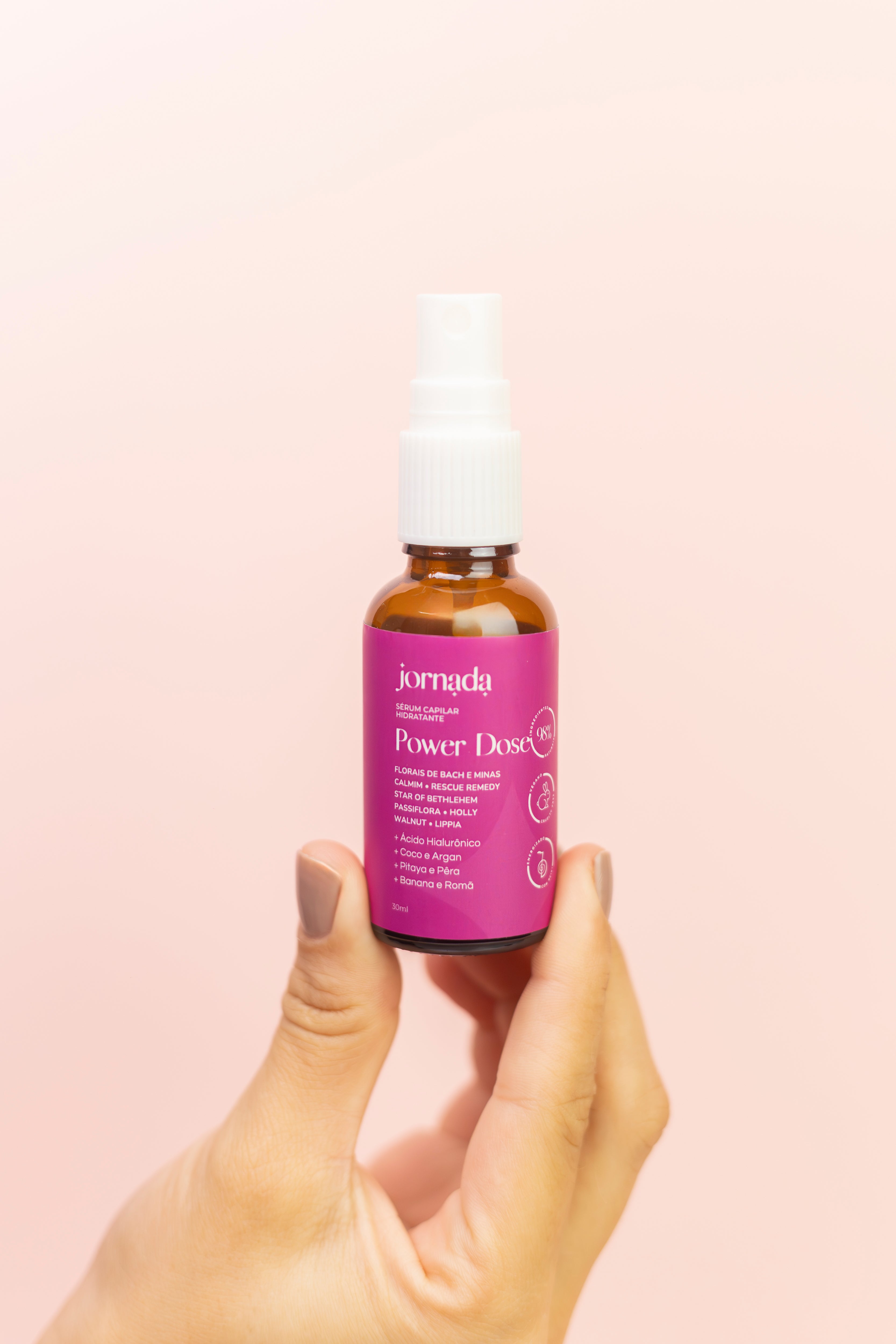 Power Dose Hair Therapy Hidratante Banana, Pitaya e Romã Jornada 30ml
