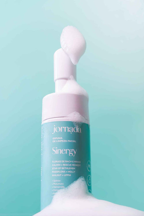 Espuma de Limpeza Facial Sinergy Quinoa e Camomila 100ml
