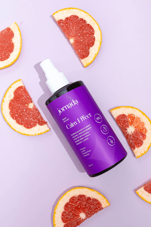 Body Splash Calm Effect Lichia, Manga Rosa e Rosas Jornada 250ml