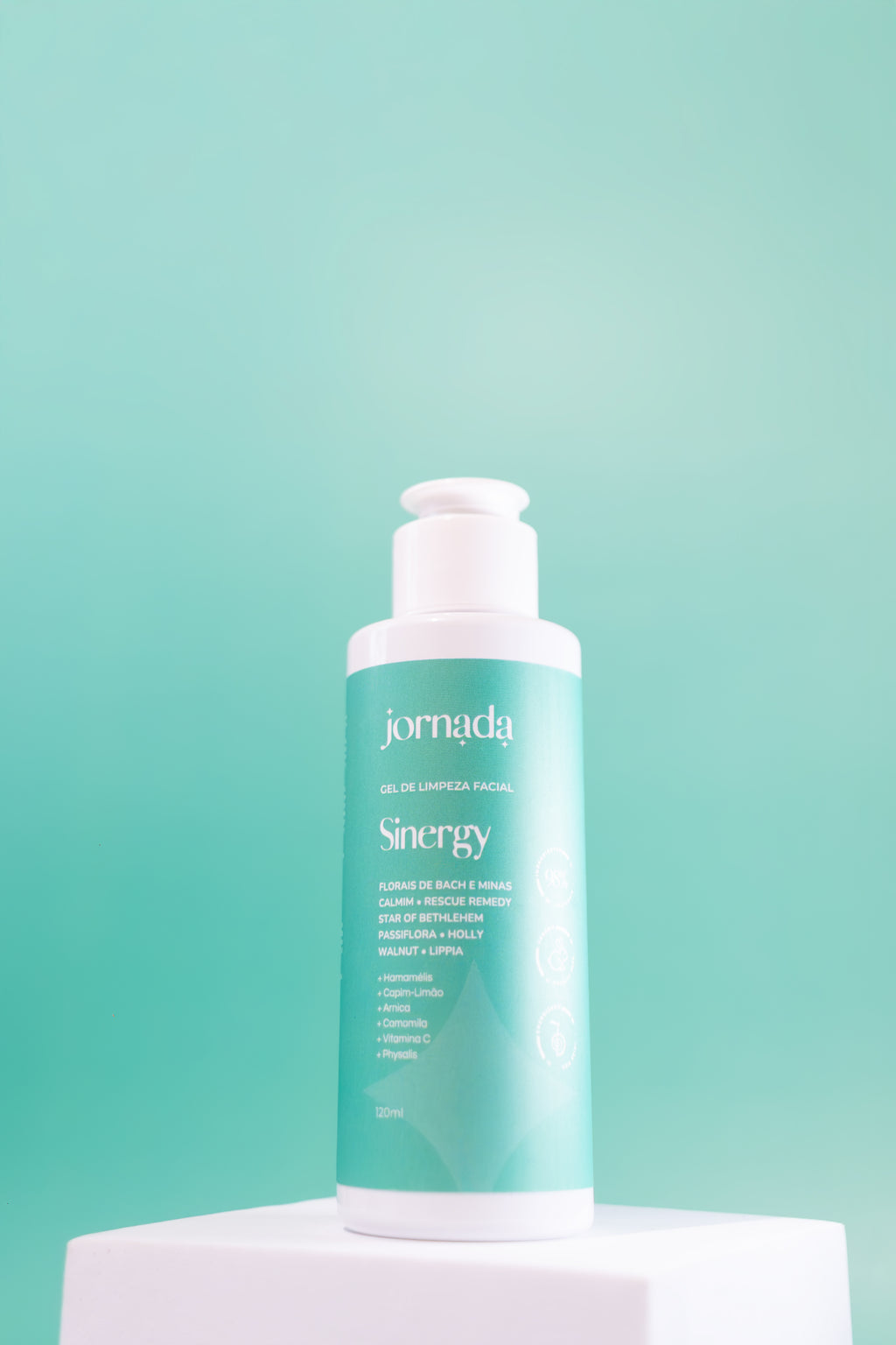 Gel de Limpeza Facial Sinergy Physalis Jornada 120ml