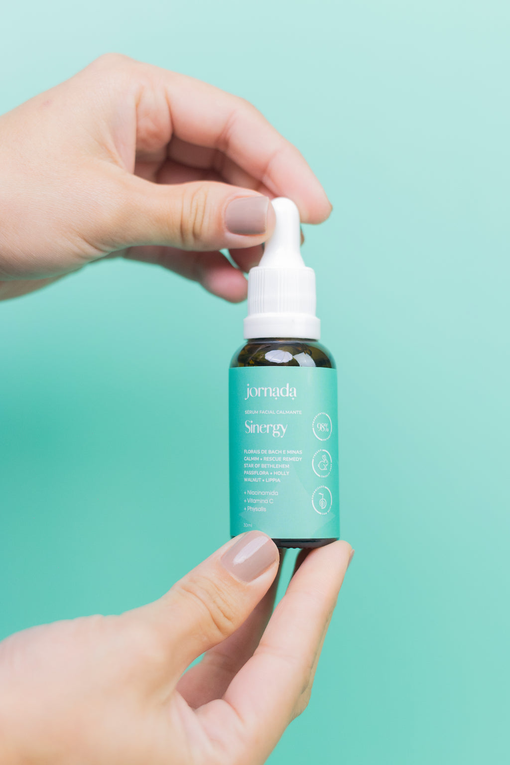 Sérum Facial Calmante Niacinamida com Vitamina C Jornada 30ml