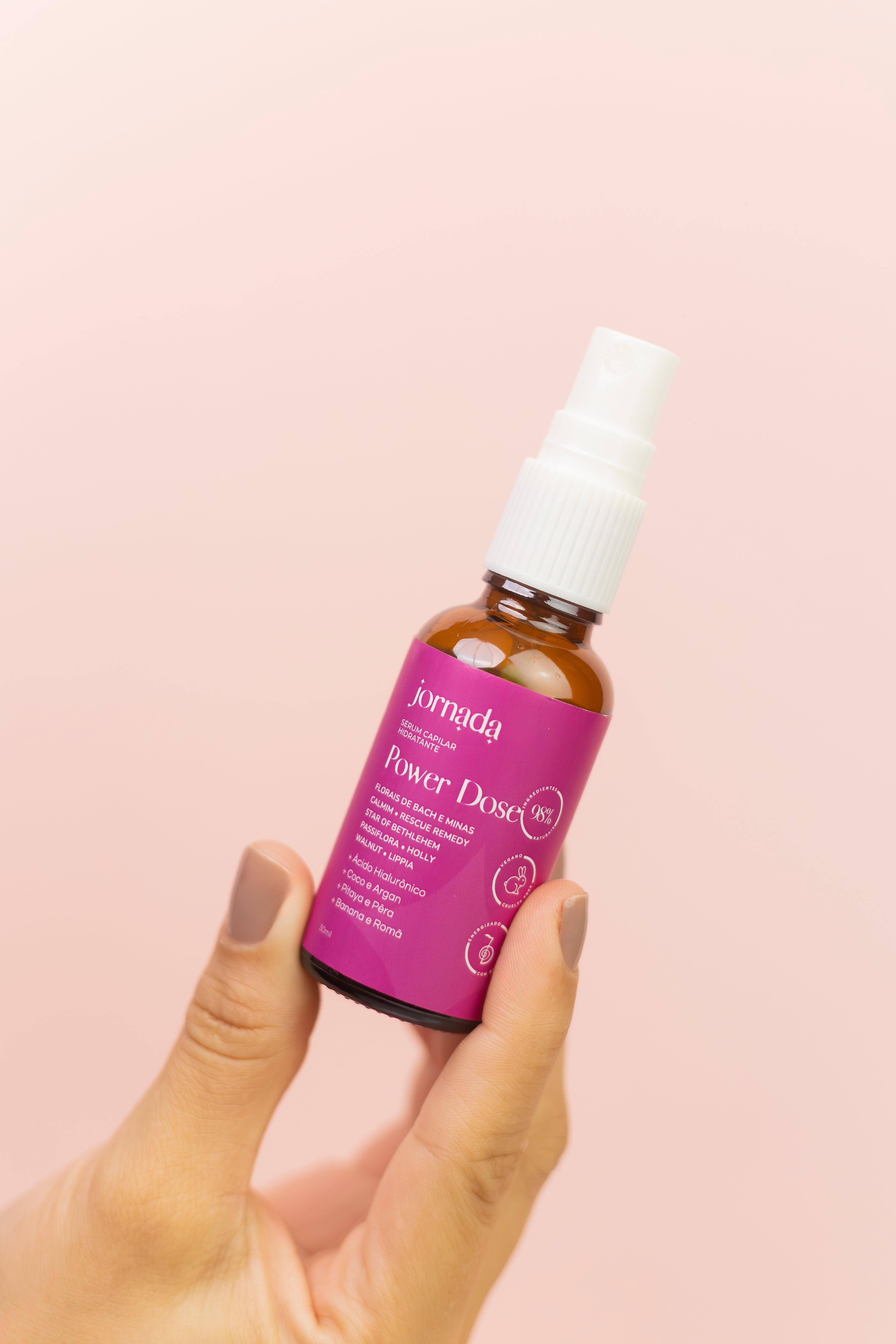 Power Dose Hair Therapy Hidratante Banana, Pitaya e Romã Jornada 30ml