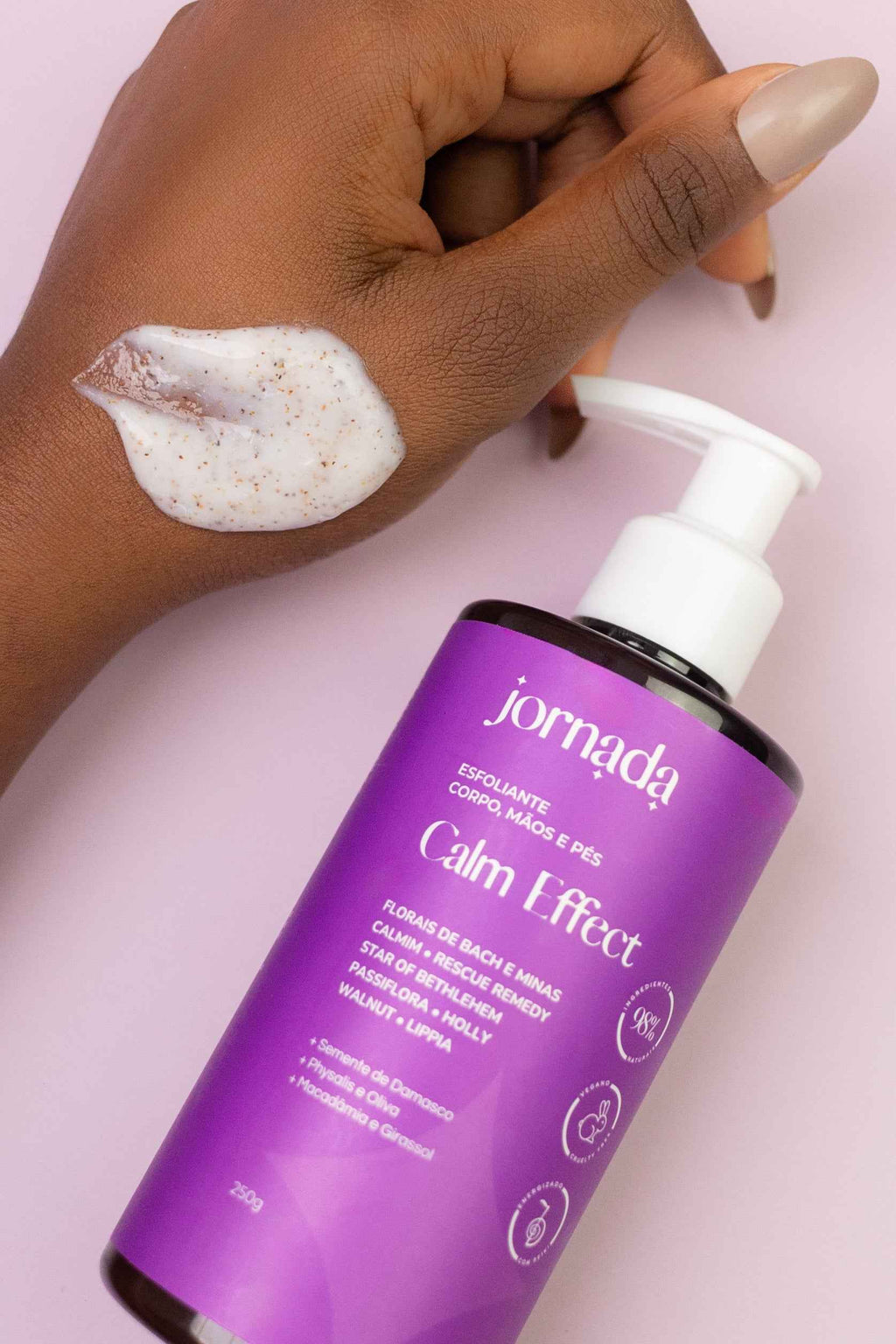 Esfoliante Calm Effect Corpo, Mãos e Pés Physalis e Damasco 250ml
