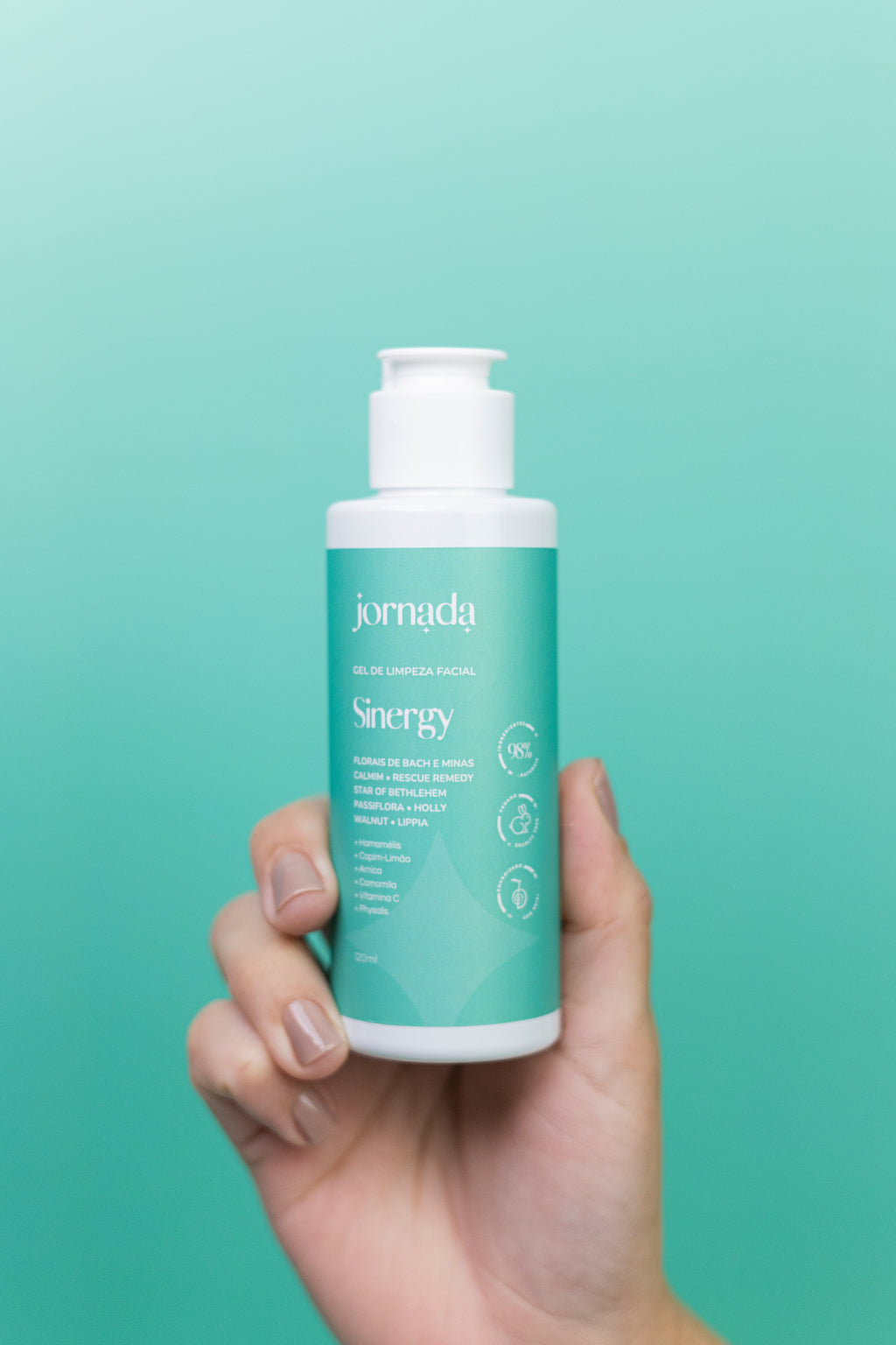 Gel de Limpeza Facial Sinergy Physalis Jornada 120ml