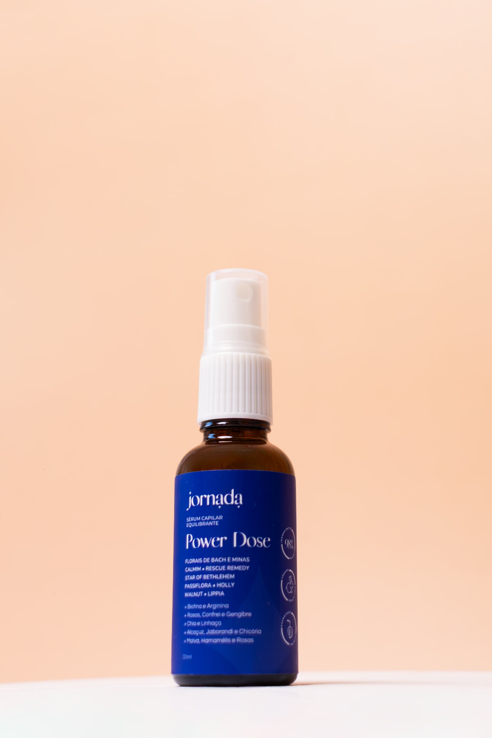 Power Dose Equilibrante Hair Therapy Jaborandi, Algas, Hamamélis e Chia Jornada 30ml