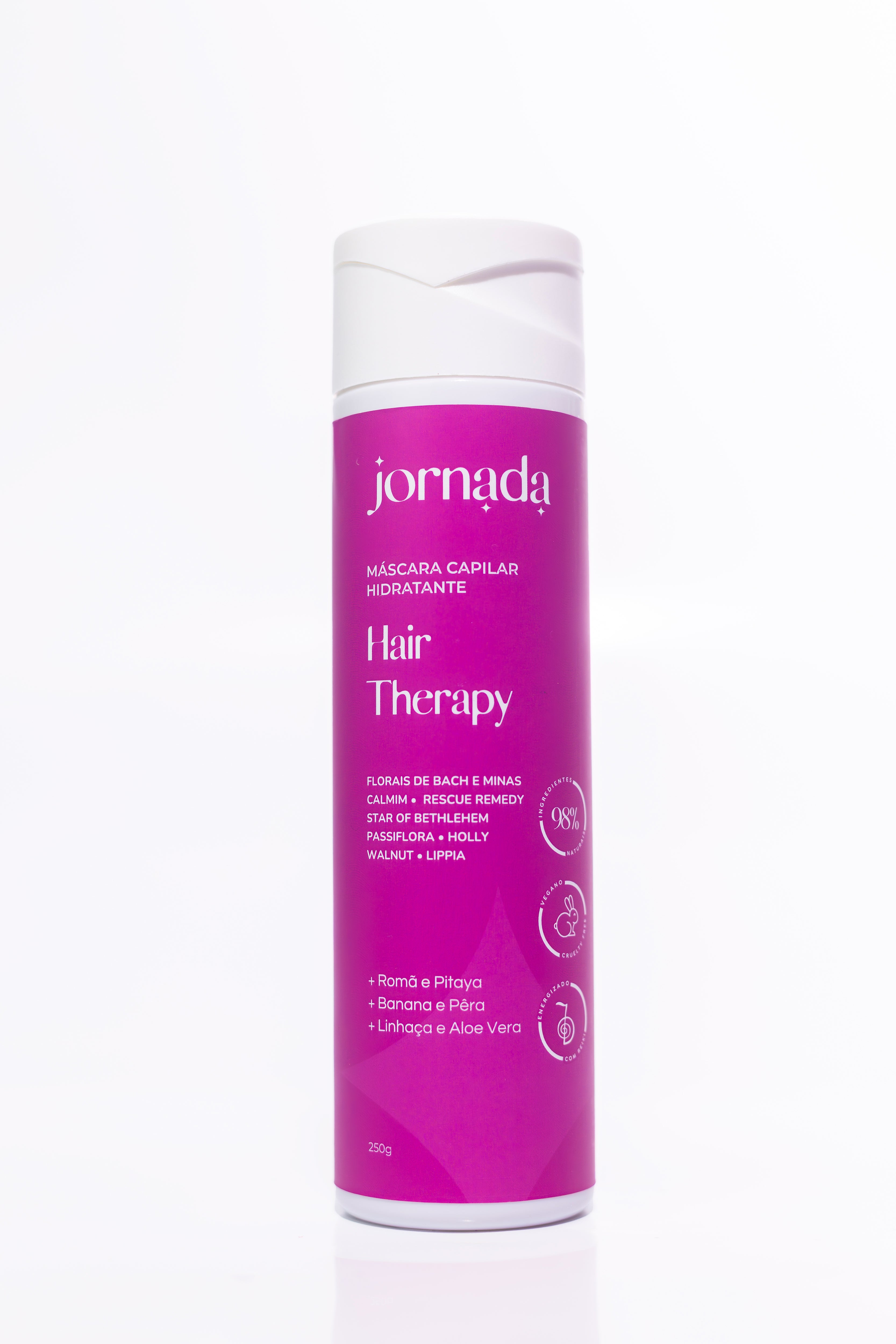 Máscara Capilar Hair Therapy Hidratante Banana, Pitaya e Romã 250ml