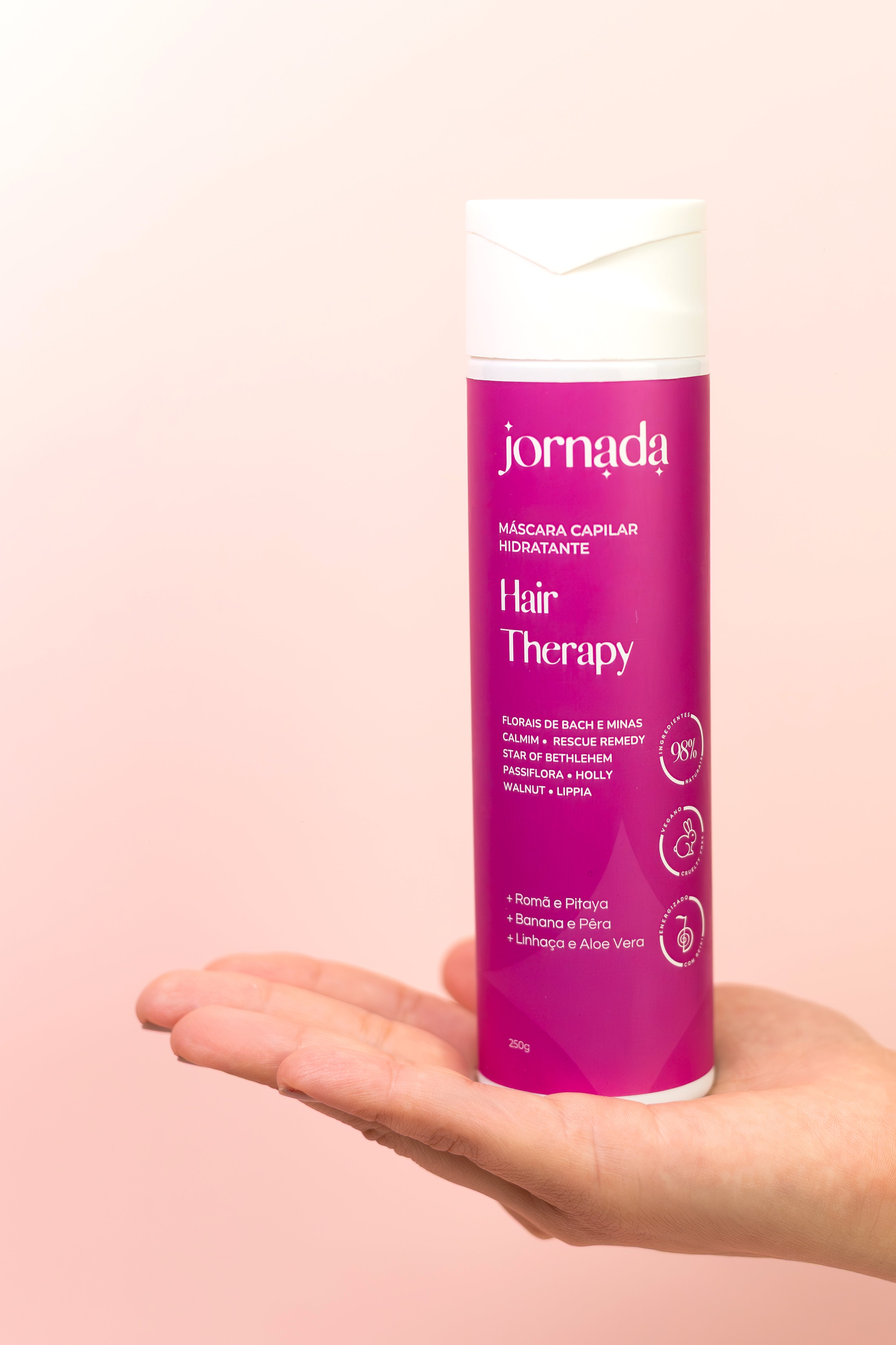 Máscara Capilar Hair Therapy Hidratante Banana, Pitaya e Romã 250ml