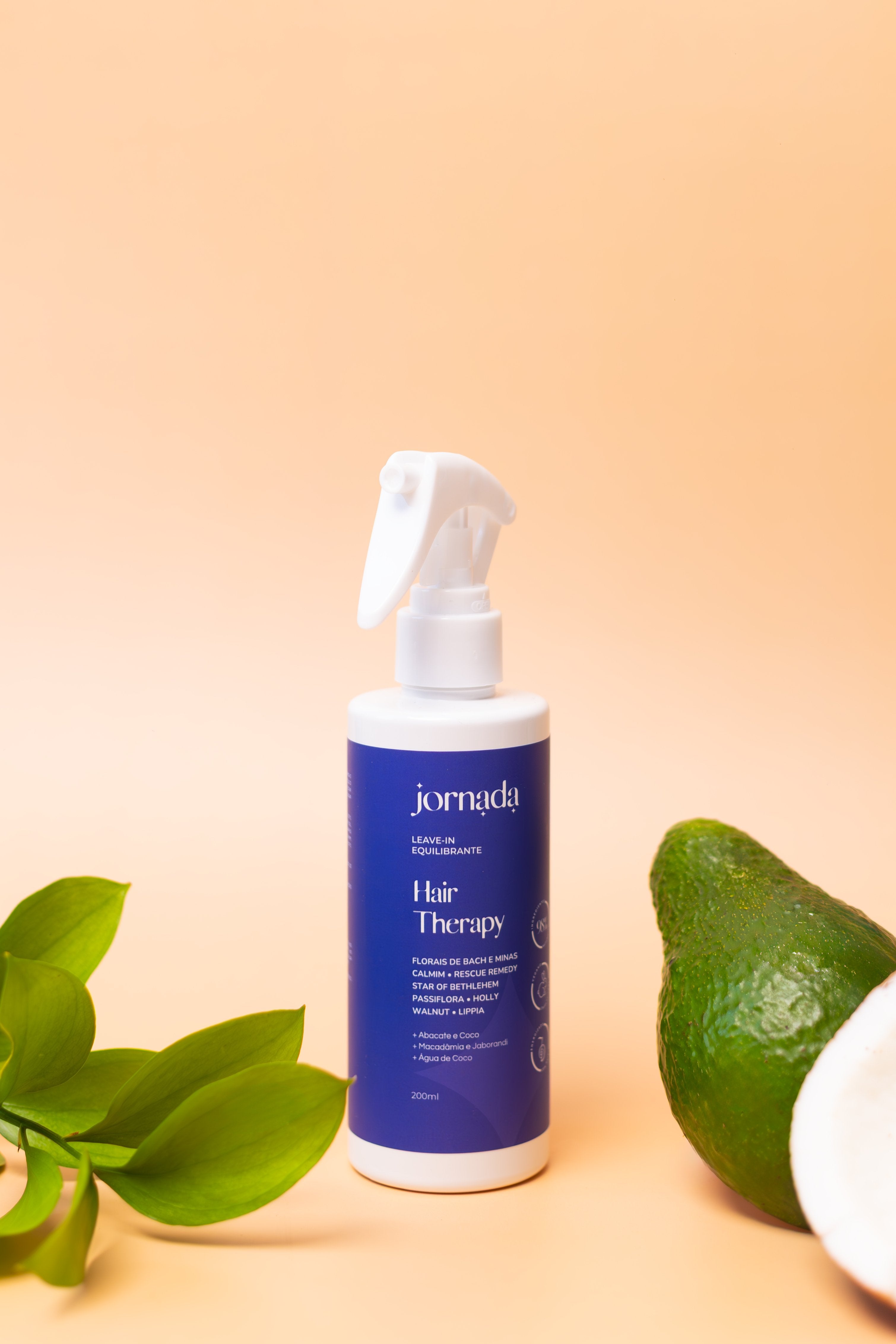 Leave-in Equilibrante Hair Therapy Jaborandi, Algas, Hamamélis e Chia Jornada 120ml