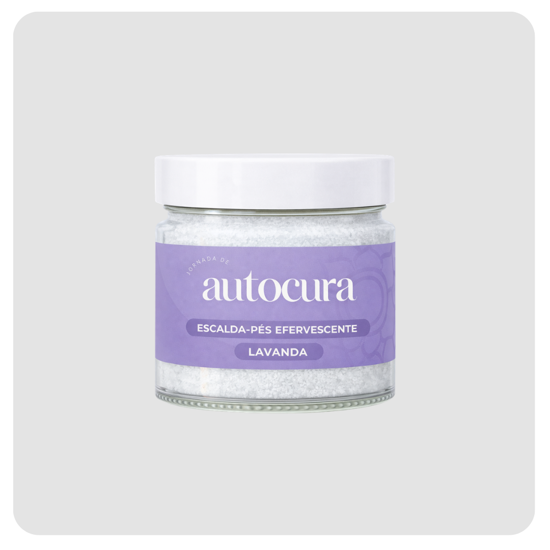 Escalda-Pés Efervescente Conectar – Lavanda | Chakra Coronário Jornada 150g