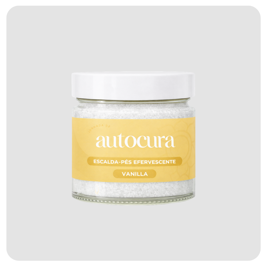 Escalda-Pés Efervescente Equilibrar – Vanilla | Chakra Plexo Solar Jornada 150g