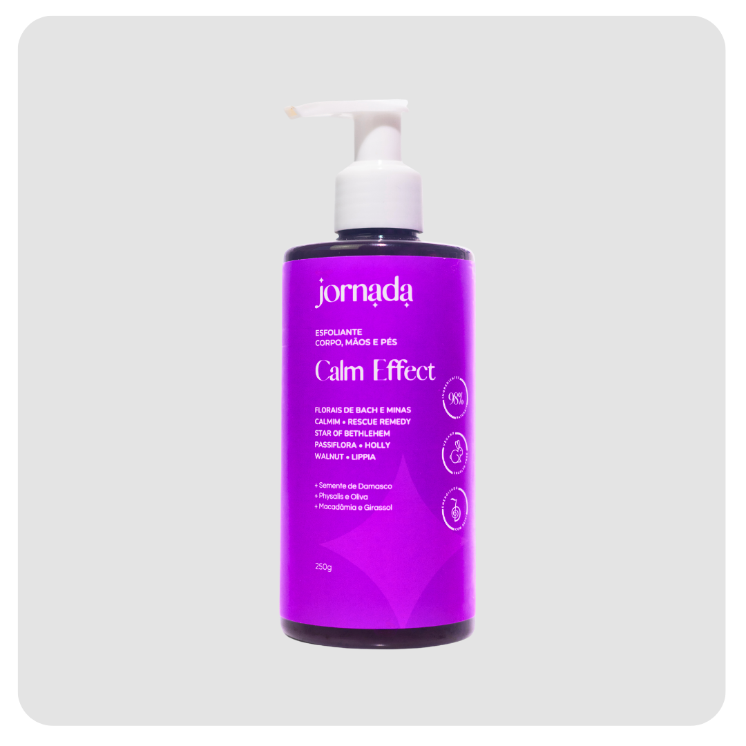 Esfoliante Calm Effect Corpo, Mãos e Pés Physalis e Damasco Jornada 250ml