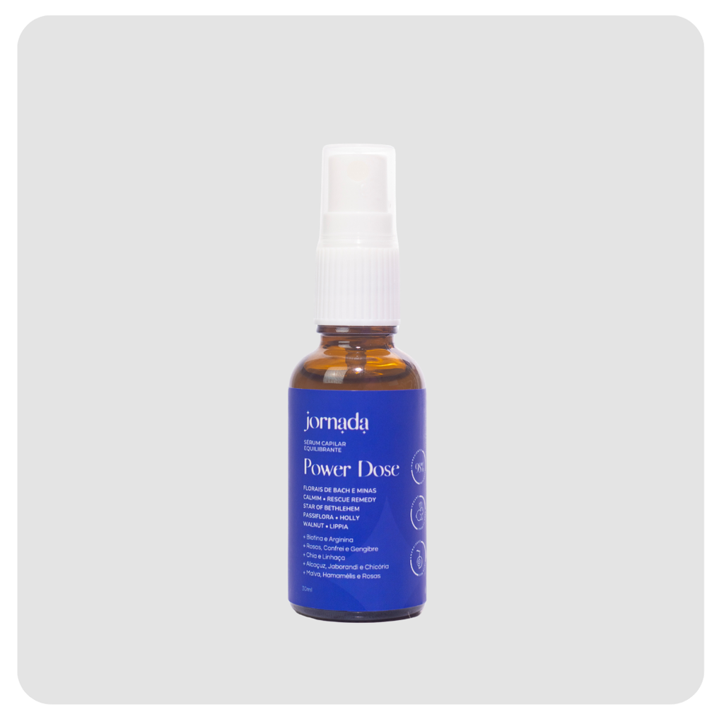 Power Dose Equilibrante Hair Therapy Jaborandi, Algas, Hamamélis e Chia Jornada 30ml
