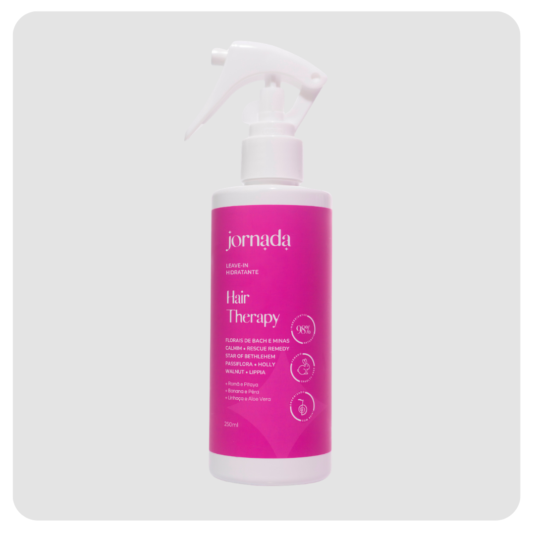 Leave-In Hair Therapy Hidratante Banana, Pitaya e Romã Jornada 120ml