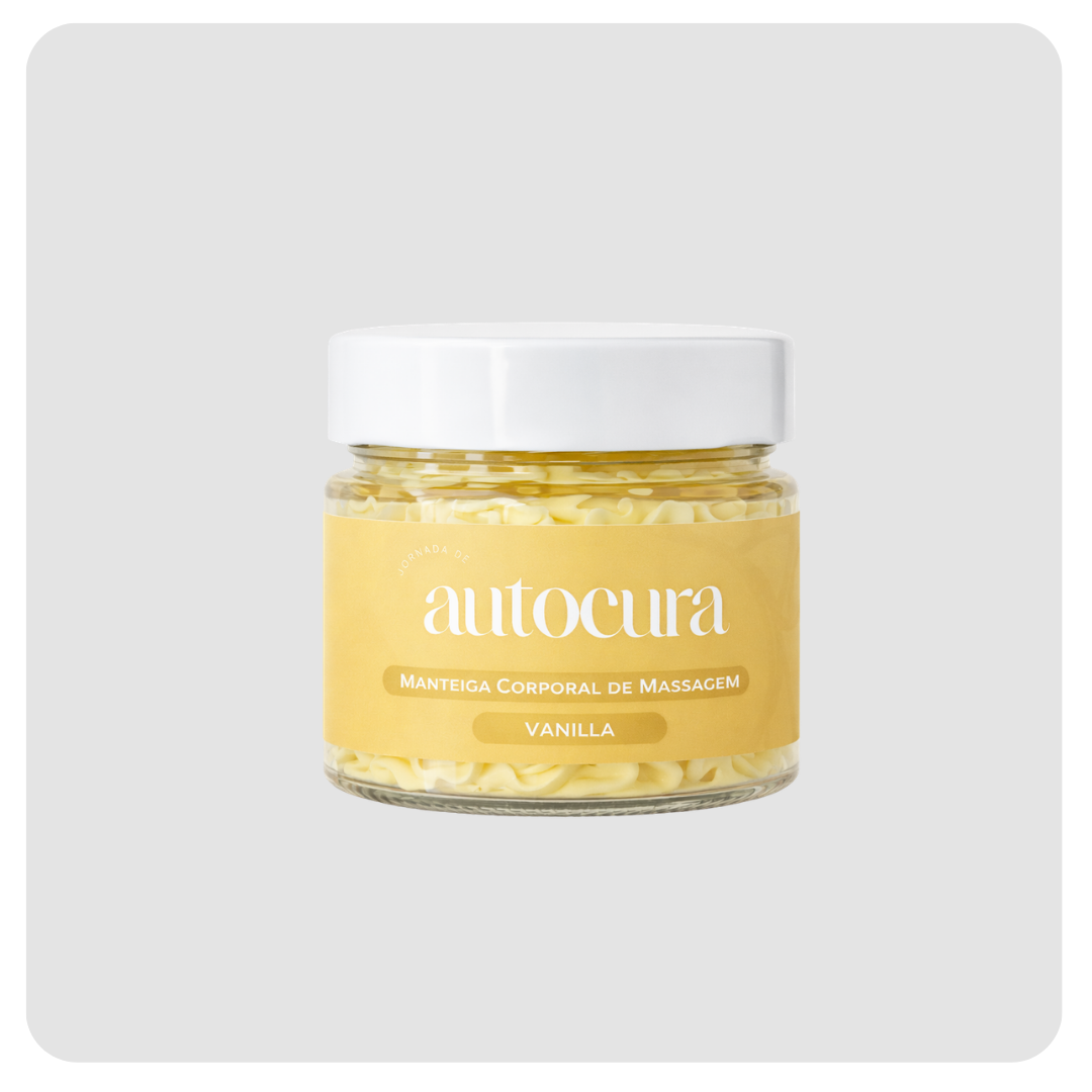 Manteiga Corporal de Massagem Equilibrar – Vanilla | Chakra Plexo Solar Jornada 150g
