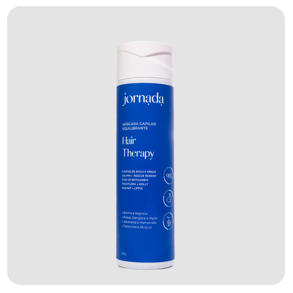 Máscara Capilar Equilibrante Hair Therapy Jaborandi, Algas, Hamamélis e Chia Jornada 250ml
