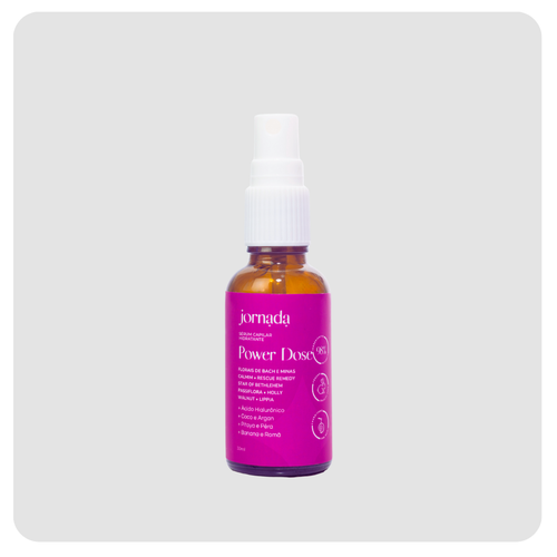 Power Dose Hair Therapy Hidratante Banana, Pitaya e Romã 30ml - Jornada