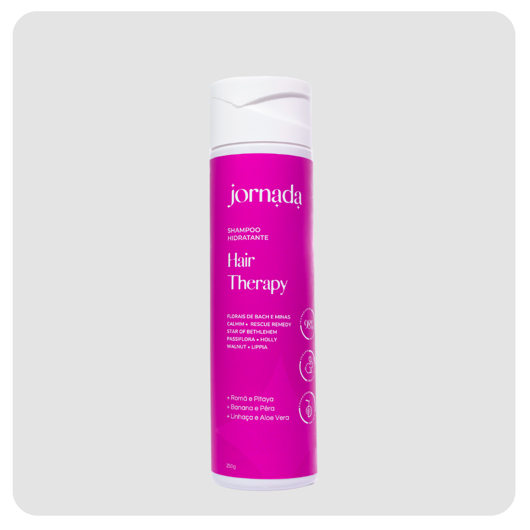 Shampoo Hair Therapy Hidratante Banana, Pitaya e Romã Jornada 250ml